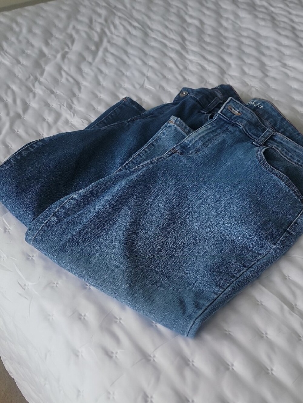 Style & Co. Women's Dark Blue Curvy Capris , Size 12 - Picture 6 of 7